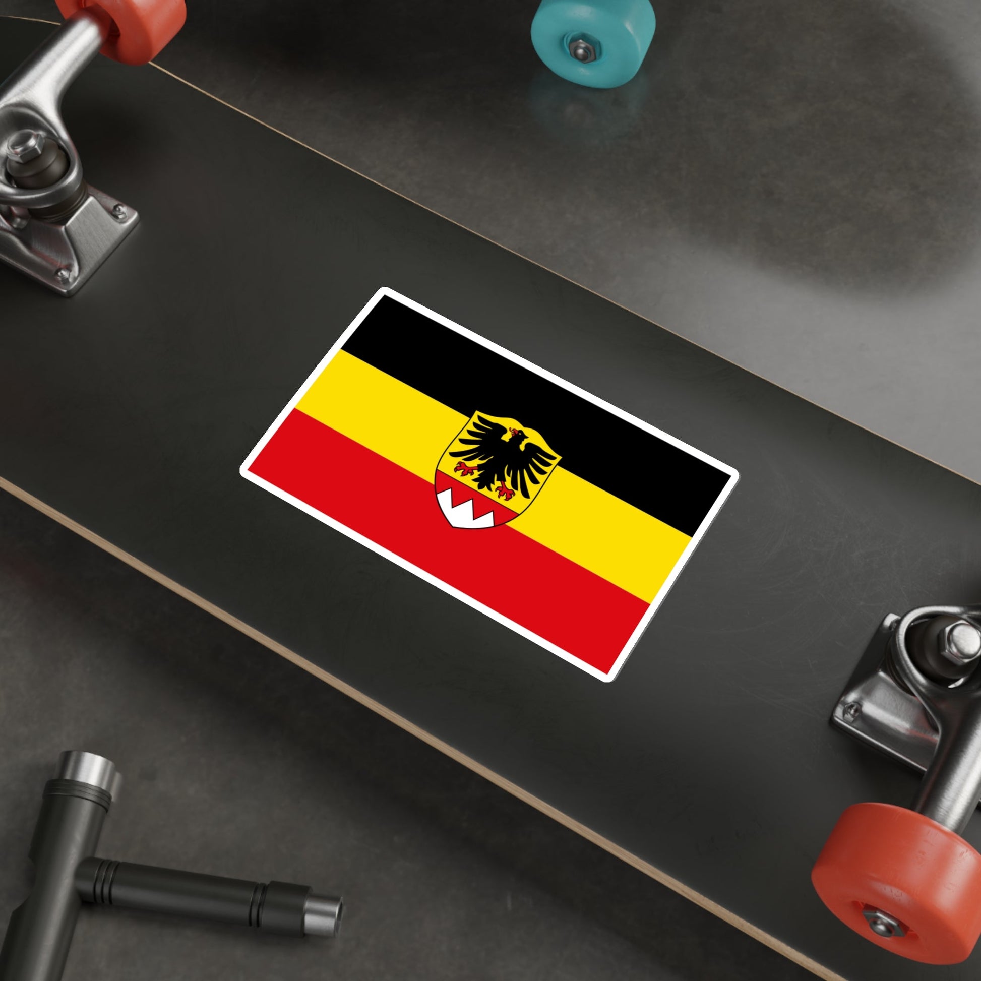 Flag of Schweinfurt Germany STICKER Vinyl Die-Cut Decal-The Sticker Space