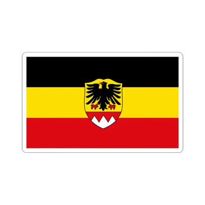Flag of Schweinfurt Germany - STICKER Vinyl Kiss-Cut Decal 3 Inch White - The Sticker Space