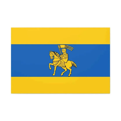 Flag of Schwerin Germany - Canvas Wall Art - The Sticker Space