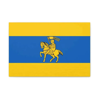 Flag of Schwerin Germany - Canvas Wall Art - The Sticker Space