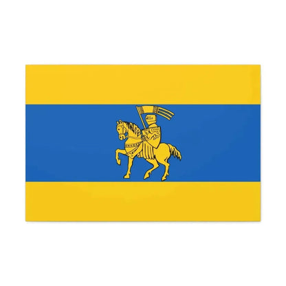 Flag of Schwerin Germany - Canvas Wall Art - The Sticker Space