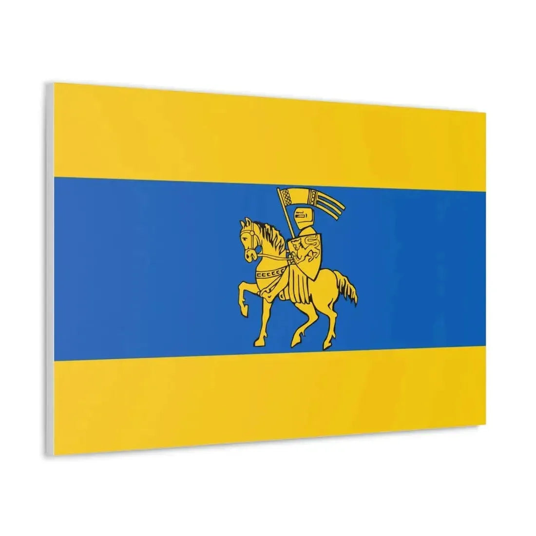 Flag of Schwerin Germany - Canvas Wall Art - The Sticker Space