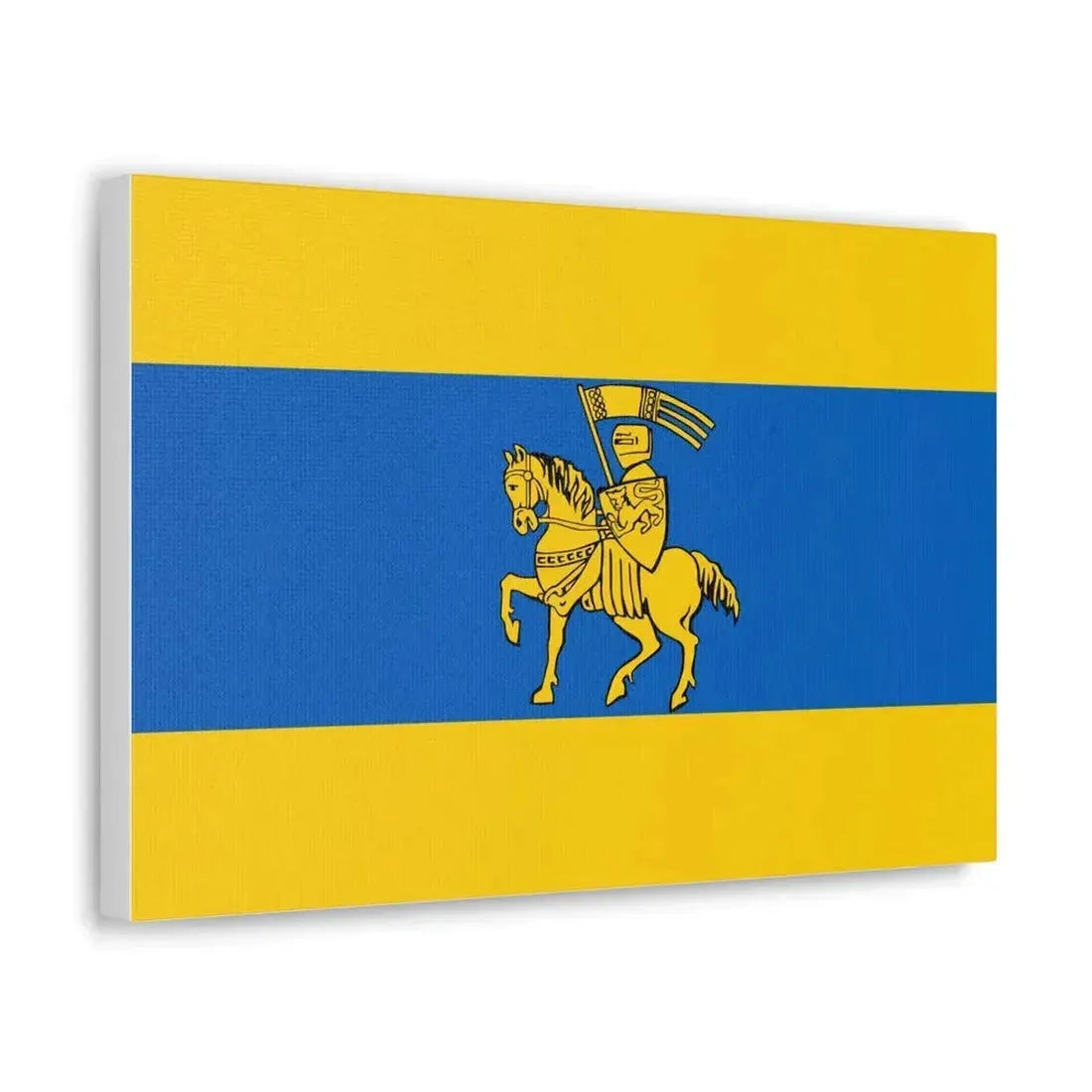 Flag of Schwerin Germany - Canvas Wall Art - The Sticker Space