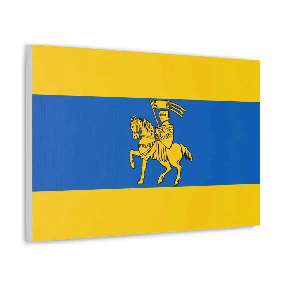 Flag of Schwerin Germany - Canvas Wall Art - The Sticker Space