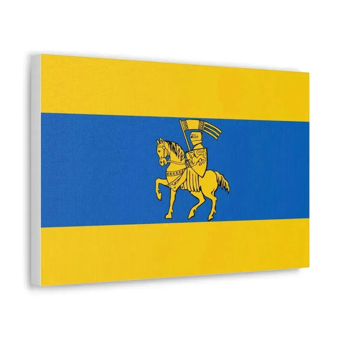 Flag of Schwerin Germany - Canvas Wall Art - The Sticker Space