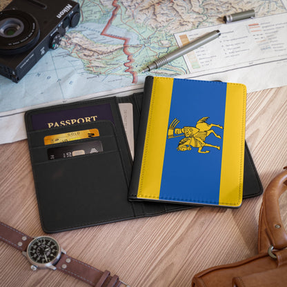 Flag of Schwerin Germany - Passport Holder