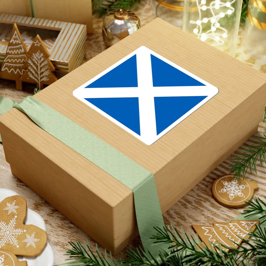 Flag of Scotland 1-1 (Scotland) STICKER Vinyl Kiss-Cut Decal - The Sticker Space