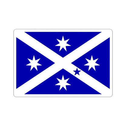 Flag of Scotland Island (Australia) STICKER Vinyl Kiss-Cut Decal 3 Inch White - The Sticker Space