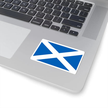 Flag of Scotland (Scotland) STICKER Vinyl Kiss-Cut Decal - The Sticker Space