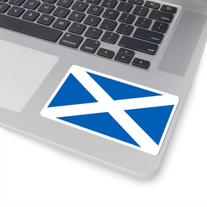 Flag of Scotland (Scotland) STICKER Vinyl Kiss-Cut Decal - The Sticker Space