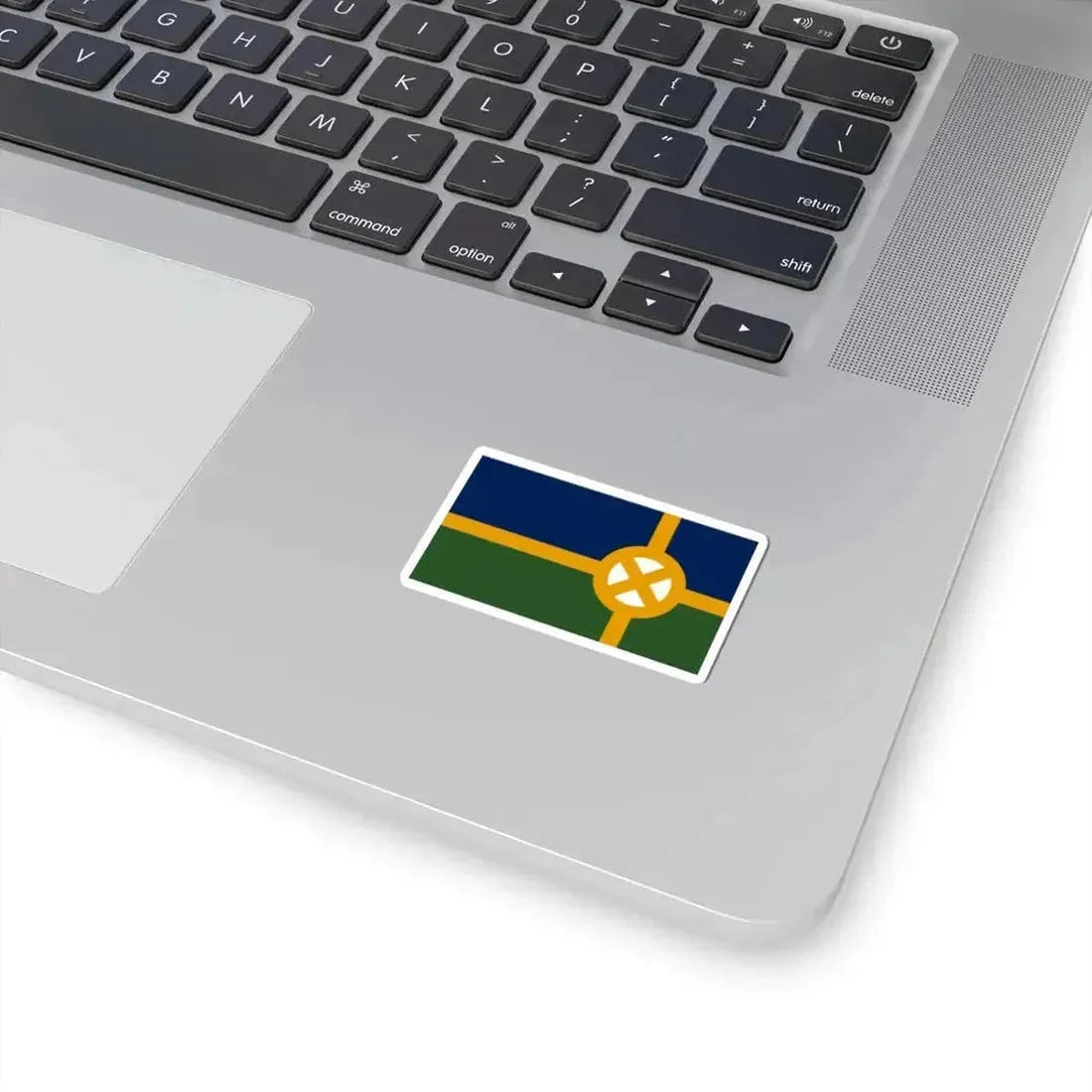Flag of Scott Louisiana (United States) STICKER Vinyl Kiss-Cut Decal - The Sticker Space