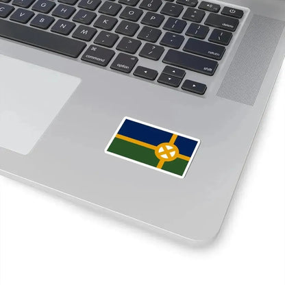 Flag of Scott Louisiana (United States) STICKER Vinyl Kiss-Cut Decal - The Sticker Space