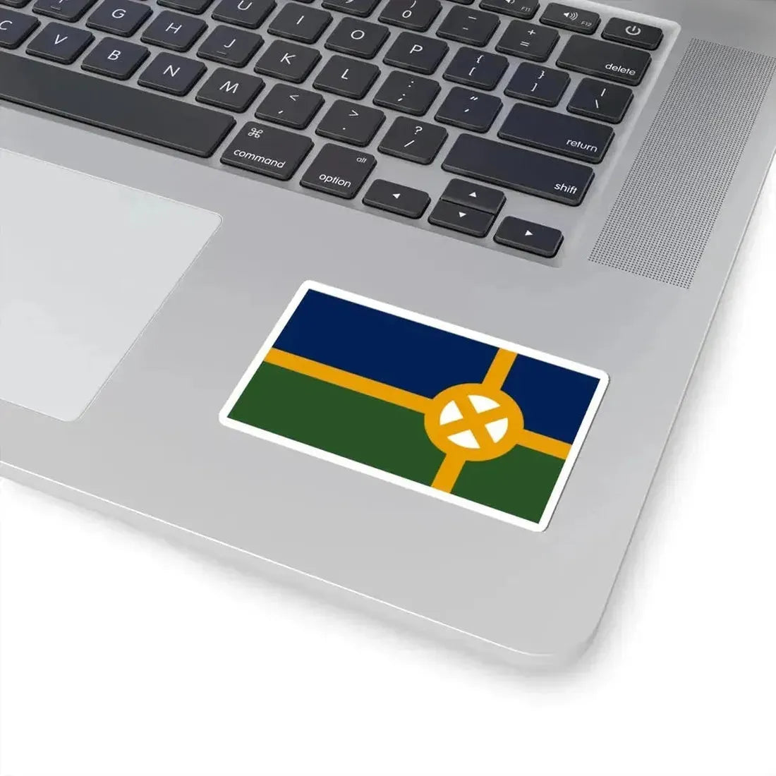 Flag of Scott Louisiana (United States) STICKER Vinyl Kiss-Cut Decal - The Sticker Space
