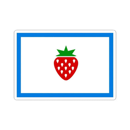 Flag of Searcy County Arkansas (United States) STICKER Vinyl Kiss-Cut Decal 3 Inch White - The Sticker Space
