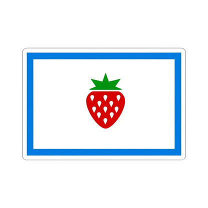Flag of Searcy County Arkansas (United States) STICKER Vinyl Kiss-Cut Decal 4 Inch White - The Sticker Space