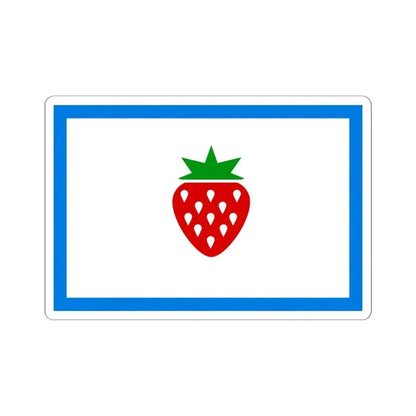 Flag of Searcy County Arkansas (United States) STICKER Vinyl Kiss-Cut Decal 6 Inch White - The Sticker Space