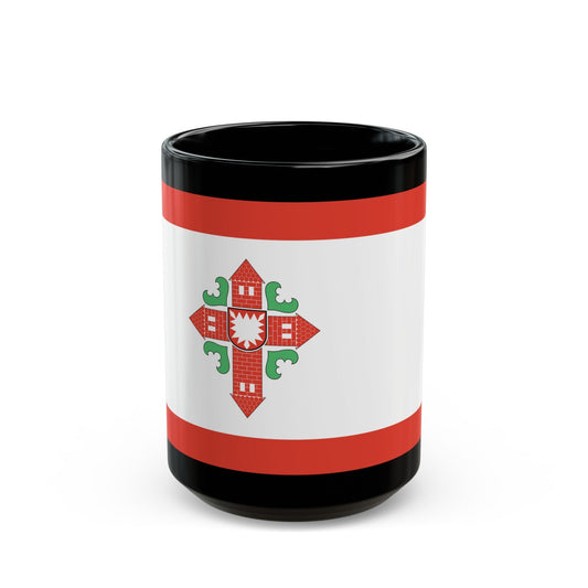 Flag of Segeberg Germany - Black Coffee Mug-15oz-The Sticker Space