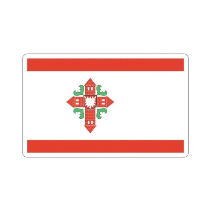 Flag of Segeberg Germany STICKER Vinyl Die-Cut Decal 4 Inch - The Sticker Space
