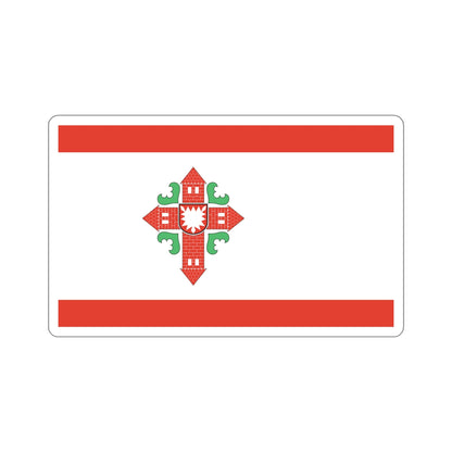 Flag of Segeberg Germany STICKER Vinyl Die-Cut Decal-6 Inch-The Sticker Space