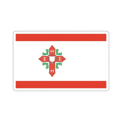 Flag of Segeberg Germany STICKER Vinyl Die-Cut Decal 6 Inch - The Sticker Space