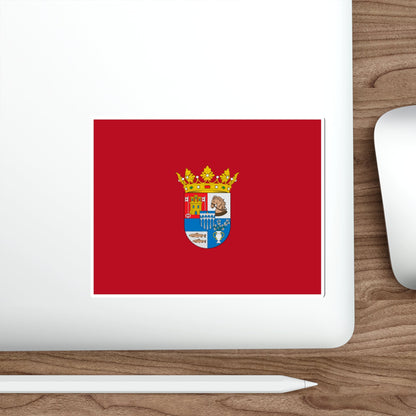 Flag of Segovia Spain STICKER Vinyl Die-Cut Decal-The Sticker Space