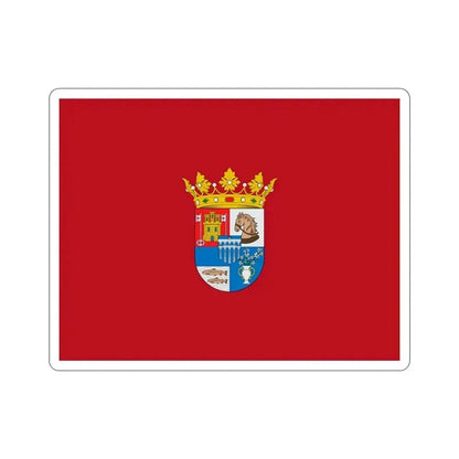 Flag of Segovia Spain STICKER Vinyl Die-Cut Decal 5 Inch - The Sticker Space