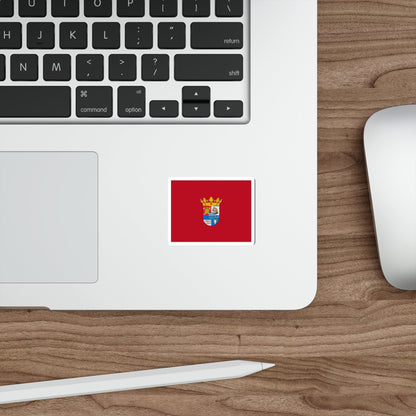 Flag of Segovia Spain STICKER Vinyl Die-Cut Decal-The Sticker Space