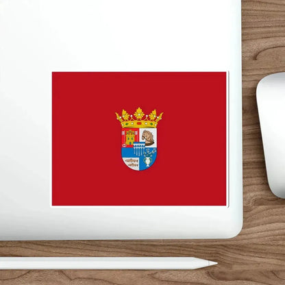 Flag of Segovia Spain STICKER Vinyl Die-Cut Decal - The Sticker Space