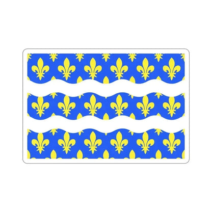 Flag of Seine et Marne France 2 STICKER Vinyl Die-Cut Decal 2 Inch - The Sticker Space