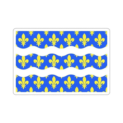 Flag of Seine et Marne France 2 STICKER Vinyl Die-Cut Decal 3 Inch - The Sticker Space