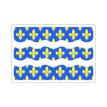 Flag of Seine et Marne France 2 STICKER Vinyl Die-Cut Decal 6 Inch - The Sticker Space