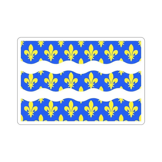 Flag of Seine et Marne France 2 STICKER Vinyl Die-Cut Decal 6 Inch - The Sticker Space