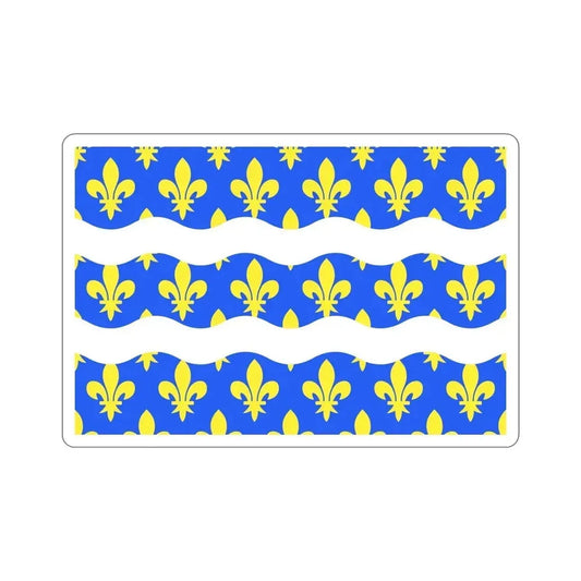 Flag of Seine et Marne France 2 STICKER Vinyl Die-Cut Decal 6 Inch - The Sticker Space