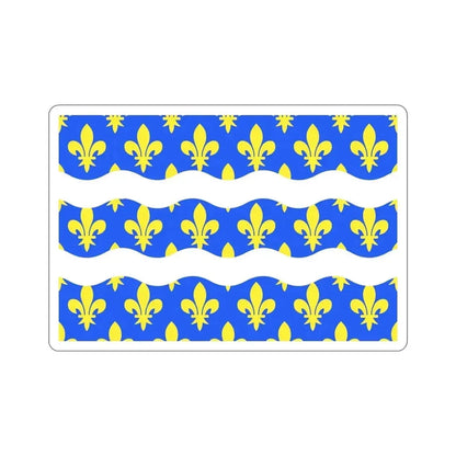 Flag of Seine et Marne France 2 STICKER Vinyl Die-Cut Decal - The Sticker Space