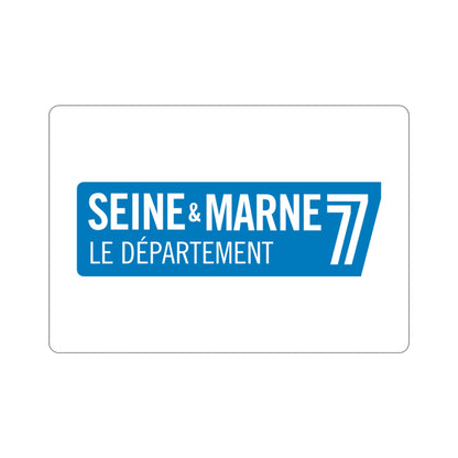 Flag of Seine et Marne France STICKER Vinyl Die-Cut Decal-3 Inch-The Sticker Space