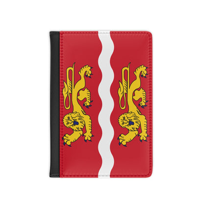 Flag of Seine Maritime France 2 - Passport Holder