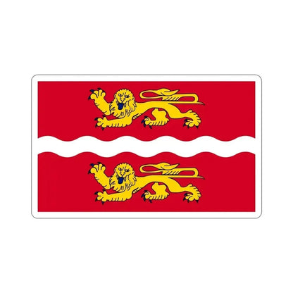 Flag of Seine Maritime France 2 STICKER Vinyl Die-Cut Decal 5 Inch - The Sticker Space