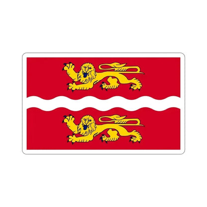 Flag of Seine Maritime France 2 STICKER Vinyl Die-Cut Decal 6 Inch - The Sticker Space