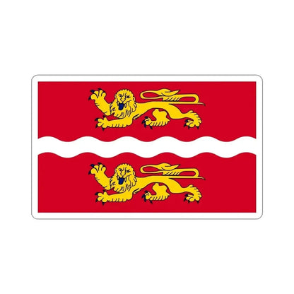 Flag of Seine Maritime France 2 STICKER Vinyl Die-Cut Decal - The Sticker Space