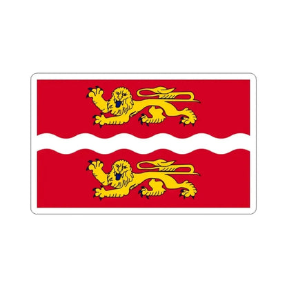 Flag of Seine Maritime France 2 STICKER Vinyl Die-Cut Decal - The Sticker Space