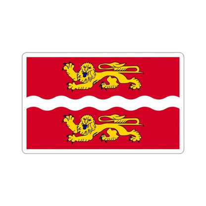 Flag of Seine Maritime France 2 STICKER Vinyl Die-Cut Decal - The Sticker Space