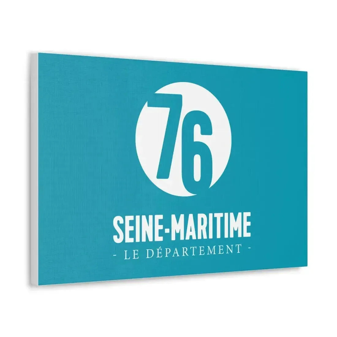 Flag of Seine Maritime France - Canvas Wall Art - The Sticker Space