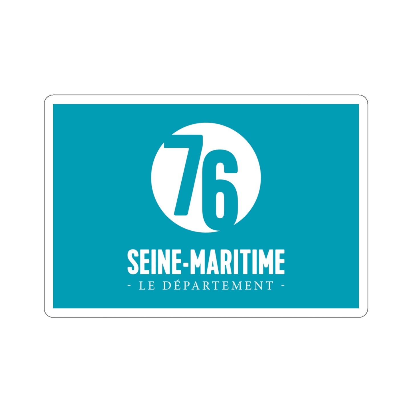 Flag of Seine Maritime France STICKER Vinyl Die-Cut Decal-3 Inch-The Sticker Space