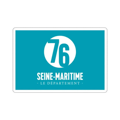Flag of Seine Maritime France STICKER Vinyl Die-Cut Decal - The Sticker Space