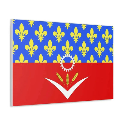 Flag of Seine Saint Denis France - Canvas Wall Art - The Sticker Space