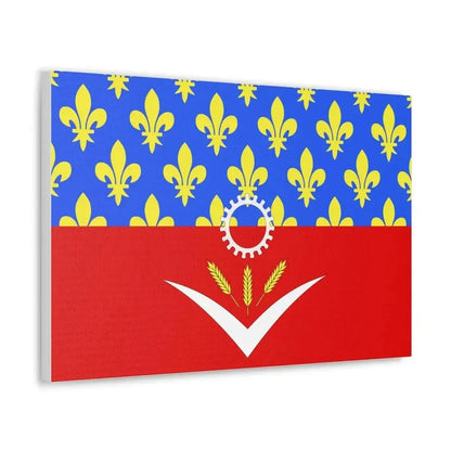Flag of Seine Saint Denis France - Canvas Wall Art - The Sticker Space