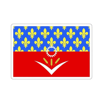 Flag of Seine Saint Denis France STICKER Vinyl Die-Cut Decal 3 Inch - The Sticker Space