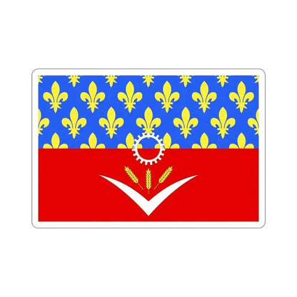 Flag of Seine Saint Denis France STICKER Vinyl Die-Cut Decal 5 Inch - The Sticker Space