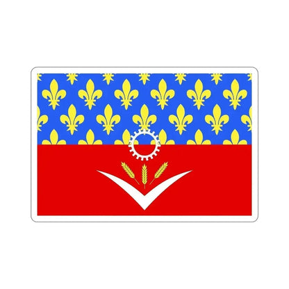 Flag of Seine Saint Denis France STICKER Vinyl Die-Cut Decal 6 Inch - The Sticker Space