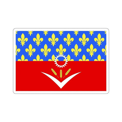 Flag of Seine Saint Denis France STICKER Vinyl Die-Cut Decal - The Sticker Space